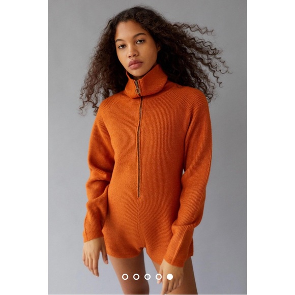 Urban Outfitters Ella Louise Ribbed Sweater Romper - Picture 16 of 16